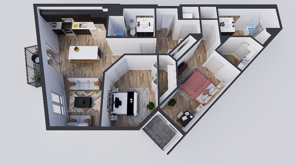 2 Bedroom 550 Harborfront